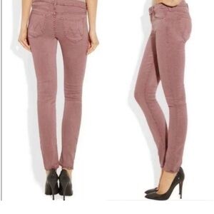 Mother the Looker Jean in Purple size 30